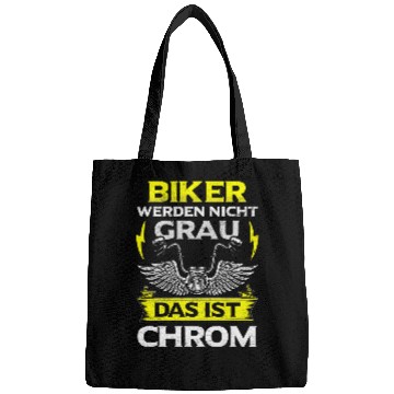 Discover Biker Will Not Grey Das Is Chrome Saying Motorcycle Chopper Bags
