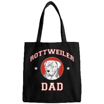 Discover Dog Rottweiler Dad Dog Father Bags