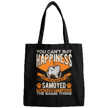 Discover Dog Samoyed Happiness Samoyed 3 Bags