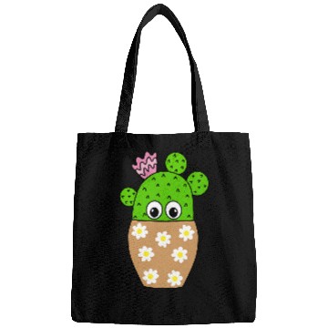 Discover Cactus In Pretty Daisy Jar Planter Bags