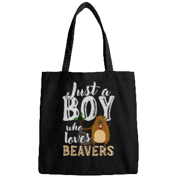 Discover Rodent Animal Lover Just A Boy Who Loves Beavers 21 Bags