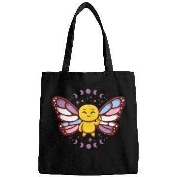 Discover Intersex Monarch Butterfly Subtle Discreet Pride Month Bags