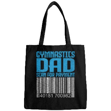 Discover Funny Gymnastics Dad Scan For Payment Fathers Day Mens Bags