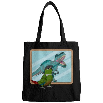 Discover Parrot 2T Rexs Reflection I Green Cheek Conure Bags