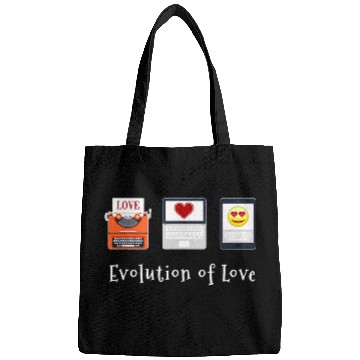 Discover Funny Valentines Evolution of Love Bags