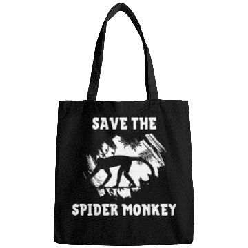 Discover Save The Spider Monkey Tropical Rain Forest Monkey Bags