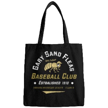 Discover Gary Sand Fleas indianas vintages Defunct Baseball Unisex Bags