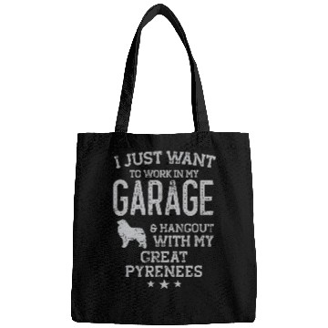 Discover Great Pyrenees Dad Car Garage Hangout Men Bags
