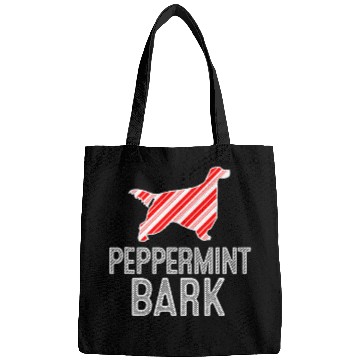 Discover Gordon Setter Peppermint Bark Christmas Dog Bags