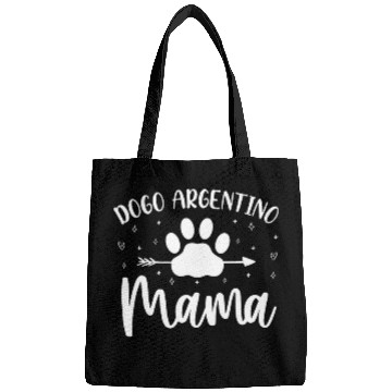 Discover Dogo Argentino Mama Mom Funny Argentine Mastiff Bags