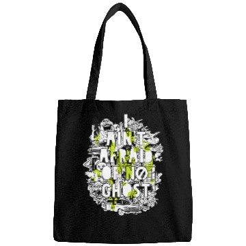 Discover Ghostbusters I Aint Afraid Illustration Bags