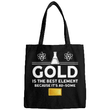 Discover Gold is the bests element Chemistry Bags