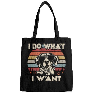 Discover I do what I want German Shorthaired Pointer vintages Retro Bags
