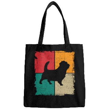 Discover Norfolk Terrier Retro vintages 70s 80s Style 5 Bags
