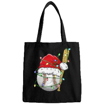 Discover Christmas Baseball Team Santa Sports xmass For Boys Kids Men Bags