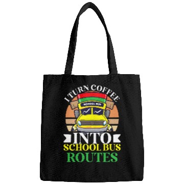 Discover Funny School Bus Driver Appreciation anniversary 1 Bags