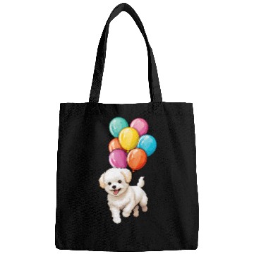 Discover Flying Balloons Maltese Bags