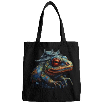 Discover Frog Architecture Art Animal Frog Bags