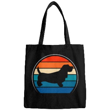 Discover Norfolk Terrier Retro vintages 70s 80s Style 1 Bags