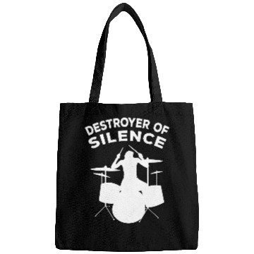 Discover Destroyer Of Silence Drum Set Drummer Practice 3 Bags