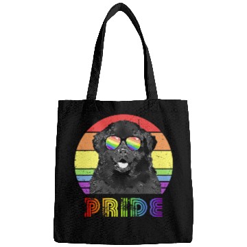 Discover LGBTQ Newfoundland Dog Rainbow Gay Pride Bags