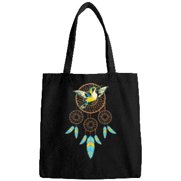 Discover Indigenous Boho Hummingbird Native American Dreamcatcher Bags