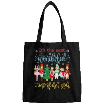 Discover Its The mosts Time Wonderful Of The Year Christmas Nutcracker Bags