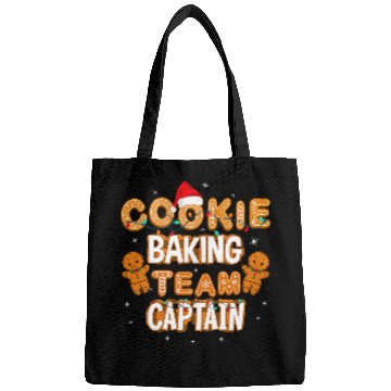 Discover Christmas Cookie Baking Team Captain Gingerbread Bags