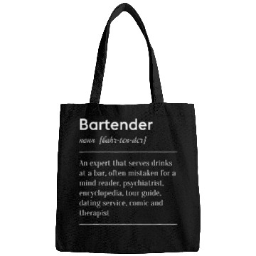 Discover Bartender Definition Bar Pub Alcohol Bags