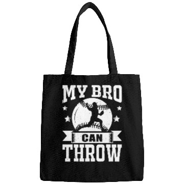 Discover My Bro Can Throw Baseball Pitcher Bags