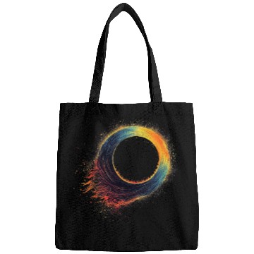 Discover Cosmic Eclipse Ballet Celestial Phenomena Art 2 Bags