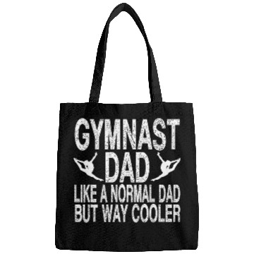 Discover Gymnast Dad Gymnastics Fathers day Bags
