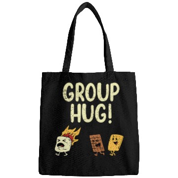 Discover Group Hug Smore Funny Camping Chocolate Marshmallow Gift Bags