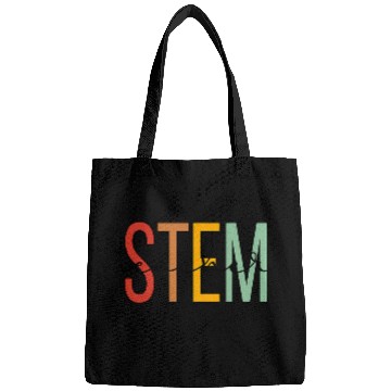 Discover STEM Teacher Science Technology Engineering Math Boho Bags