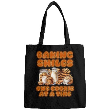 Discover Baking Smiles One Cookie at a Time Baker Christmas Bags
