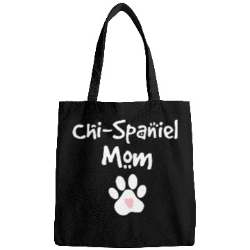 Discover ChiSpaniel Mom Chihuahua Cocker Spaniel Mix Breed Dog Bags