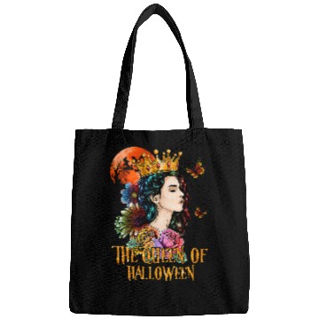 Discover The Queen Of Halloween Loves Rose Butterfly For Women Bags