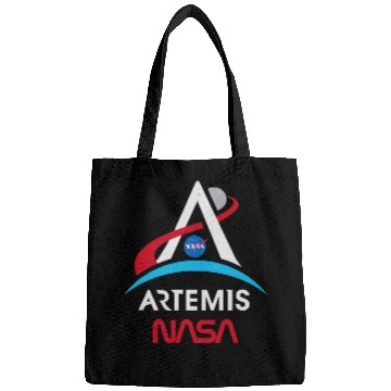 Discover Lacrosse Gift NASA Artemis Mission Worm Logo Bags