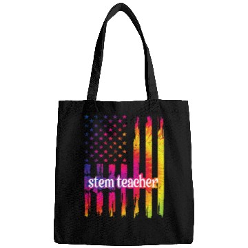 Discover STEM Teacher US Flag Science Technology Engineering Math 21 Bags