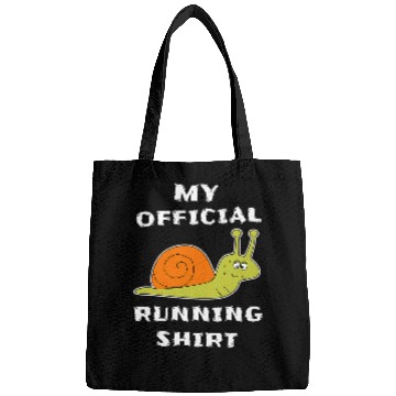 Discover My Offical Running   Funny Slow Snail Cool Running Bags