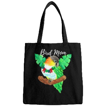 Discover Parrot Bird Mom 2Caique Watercolor Bags