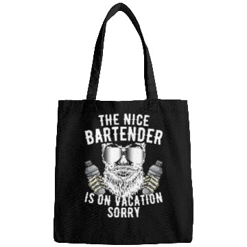 Discover The Nice Bartender Is On Vacation Mixologist Pub Bartending Bags