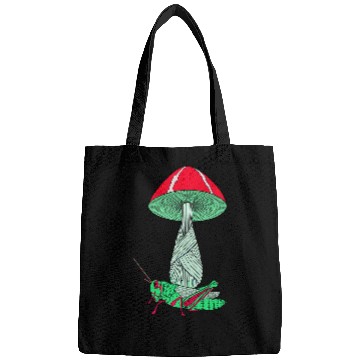 Discover Mushroom and Grasshopper Bags