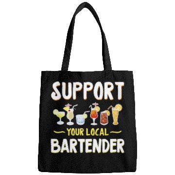 Discover Support Your Local Bartender 21 Bags