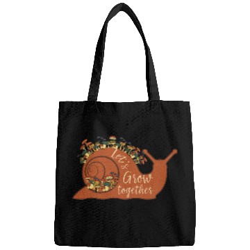 Discover Mushroom Snail Lets Grow Together Foraging Morel Hunter Bags