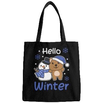 Discover quokkas Hello Winter Snowman Snow Bags