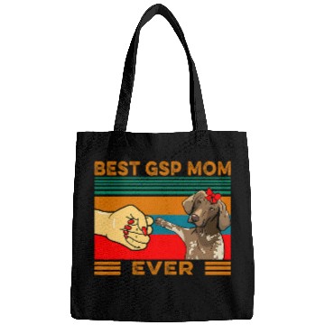 Discover Fist Bump bests German Shorthaired Pointer Mom Ever Bags