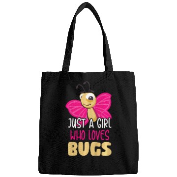 Discover Kids Bug Hunting Quote for your Bug Lover Daughter Bags