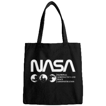 Discover Lacrosse Gift NASA Moon Worm Logo Bags