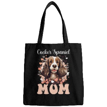 Discover Cocker Spaniel Dog Breed Pet Cocker Spaniel Mom Bags
